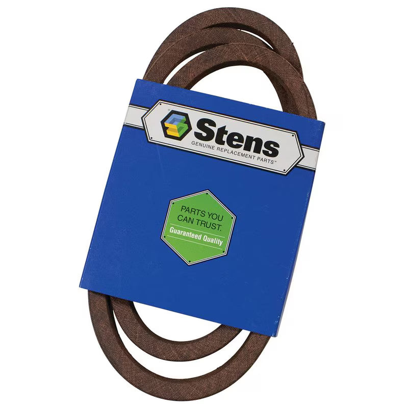 Stens OEM replacement belt 265-966 for Wright Mfg lawn mower, durable fit for homeowners' lawn care equipment.
