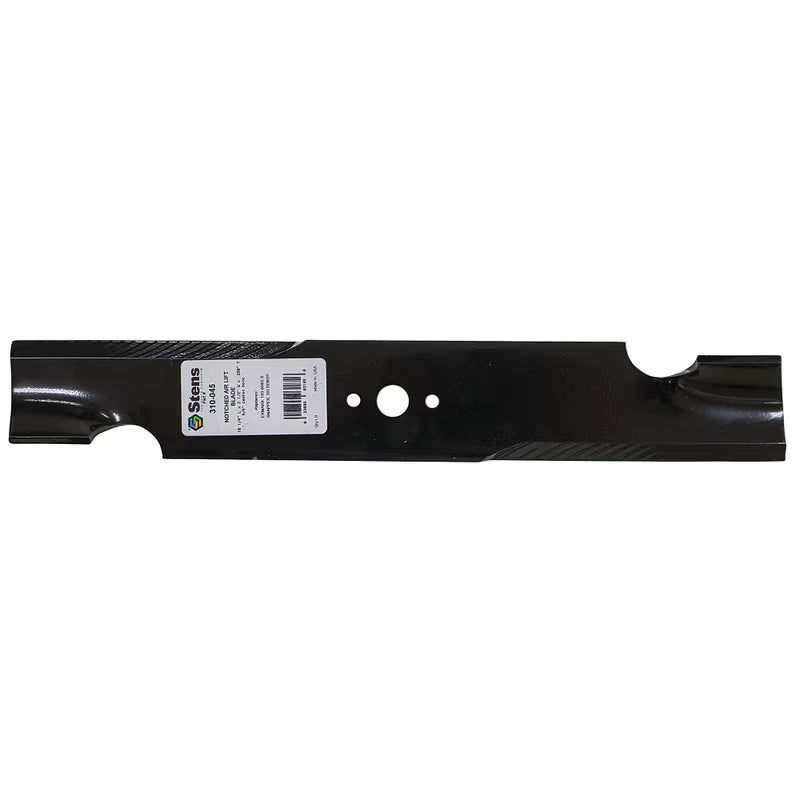 Heavy-duty Stens lawn mower blade for home garden use, durable and premium quality for efficient cutting and yard maintenance.
