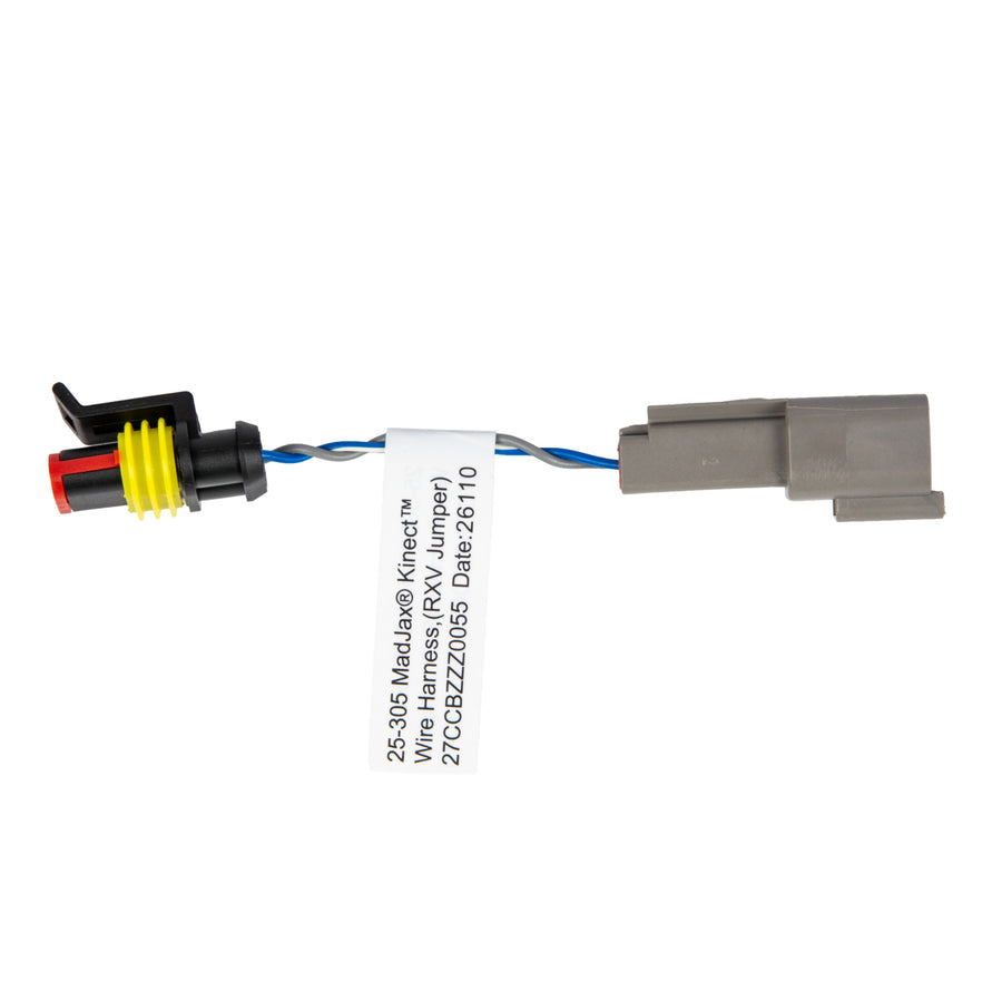 MadJax Kinect CAN adapter wire harness for EZGO RXV golf cart, compatible with MadJax 25-305 model, shown in the image.