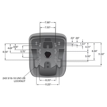 Stens 420179 High Back Seat For John Deere VG11696 Premium Replacement Part Durable Comfort For Operators - Rainier Parts