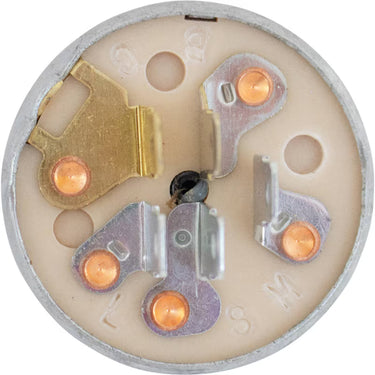 Stens 430 538 starter switch with 5 spades for lawn mowers and small engines, durable and reliable replacement part.