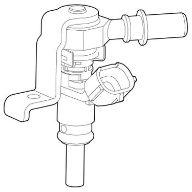E-Z-GO Walbro Fuel Rail Injector Assembly 665654