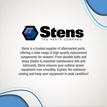 Stens Turf Saver 18x8.50-8 tire with 2-ply construction and tread pattern suitable for lawn equipment and turf maintenance.