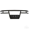 Red Hawk Club Car DS Brush Guard BG104A Black Powder Coated Steel Aggressive Front Protection For Golf Cart Owners - Rainier Parts