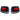 RED HAWK LLC LGT-339 LED Taillight Set for E-Z-Go TXT 2014+, 12-48V