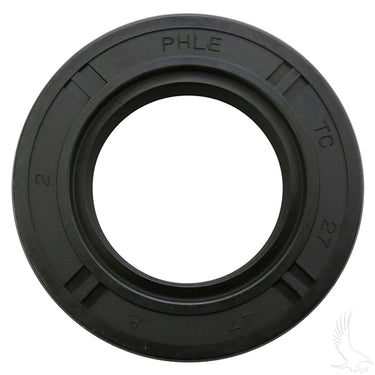 Redhawk rear axle seal for E-Z-GO 4-cycle gas vehicles, part BRNG-024, showing the rubber and metal components.