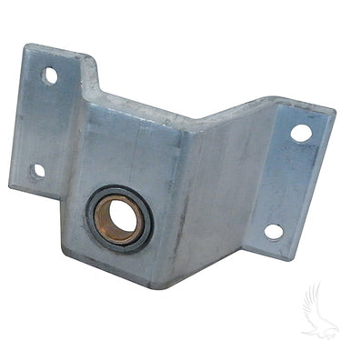 Redhawk bracket and bushing for Club Car DS 81+ accelerator rod, featuring durable metal components and precise fit.