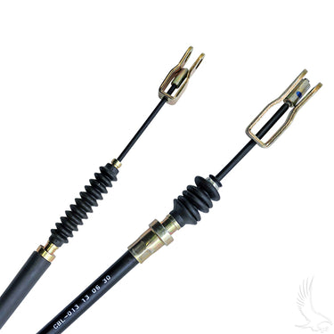 Redhawk brake cable for Yamaha G2/G9 gas golf carts, 38½-inch driver side cable with durable construction and precise fit.