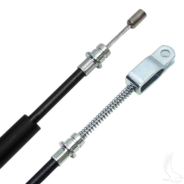 Redhawk brake cable for E-Z-Go Medalist/TXT 94+ golf carts, 37¾-inch driver brake cable with durable construction.