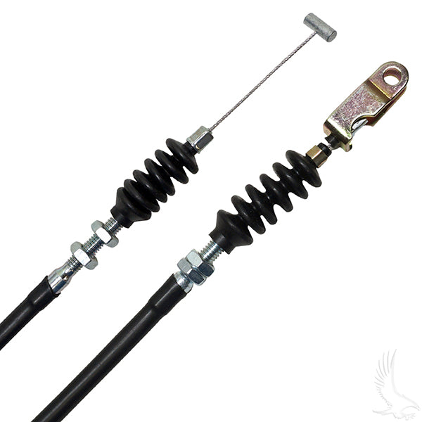 Redhawk accelerator cable for Yamaha Drive G29 (2012.5-2016), showing the cable with connectors and protective sheathing.