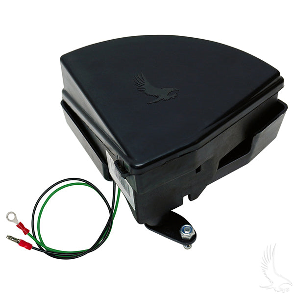 Redhawk V-Glide Wiper Switch Assembly for Club Car 36V golf cart, showing the switch with wiring and mounting details.