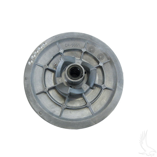Redhawk sliding driven clutch sheave for Yamaha G2-G22 4-cycle gas engines, balanced drive component for outdoor equipment
