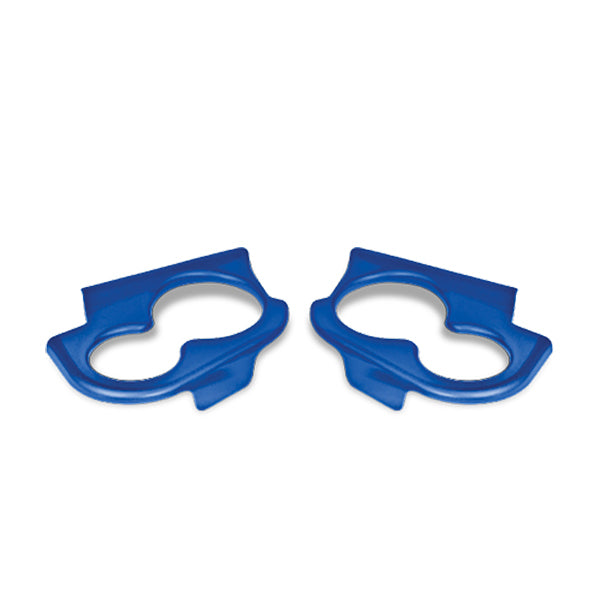Redhawk DoubleTake Sentry dash cup holder trim set in blue for Club Car Precedent 04+ golf carts, set of 2.