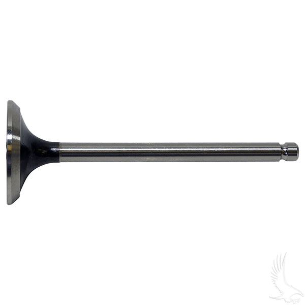 Redhawk exhaust valve for Club Car Tempo and Precedent 15+ with Subaru EX40 engine, showing the valve's detailed metallic surface