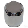 Red Hawk TIR904C Chrome Center Cap Snap In For Wheels Premium Showroom Hub Protection For Car Enthusiasts - Rainier Parts