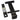 E-Z-GO PF11760 Rear Tow Hitch - Durable and Reliable Towing Solution