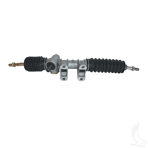 Redhawk Yamaha G22 steering box assembly, showing the metal steering mechanism with connecting components and mounting points.