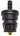 Flow-Rite Battery Watering System BA-QDV-521 coupler with 1/4 inch barb for connecting watering hoses in batteries.