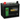 John Deere TY25221B wet charged battery with terminals visible, providing reliable power for outdoor equipment and machinery.