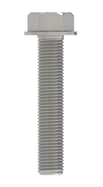John Deere M10 x 45 hexagonal head flanged screw pack of 10, durable metal fasteners for heavy-duty applications