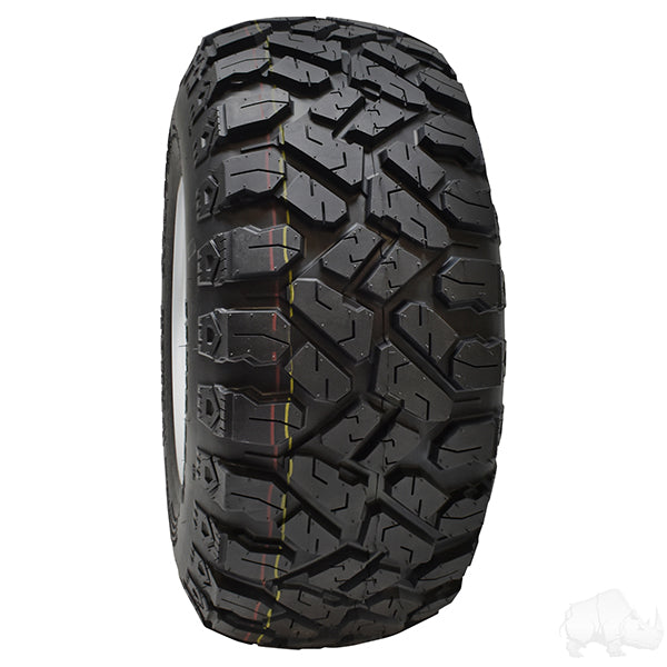 Redhawk RHOX GPL 22x10-10 off-road tire with 4-ply construction, featuring deep tread pattern and rugged sidewalls.