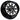 RED HAWK LLC TIR-RX394 - RHOX RX394 14x7 Gloss Black Wheel ET-25 Offset - High-Quality Machined Design for Enhanced Performance