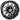 RED HAWK LLC TIR-RX394 - RHOX RX394 14x7 Gloss Black Wheel ET-25 Offset - High-Quality Machined Design for Enhanced Performance