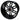 RED HAWK LLC TIR-RX397 - RHOX RX397 14x7 ET-25 Machined Gloss Black Wheel for Maximum Performance and Style