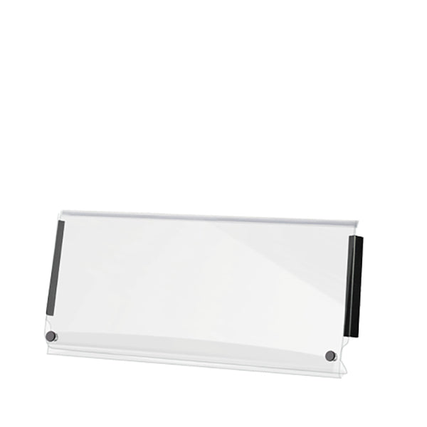 Redhawk DoubleTake AS5 windshield with magnetic catch for E-Z-Go TXT 94-13, clear, designed for Phoenix and Titan golf carts.