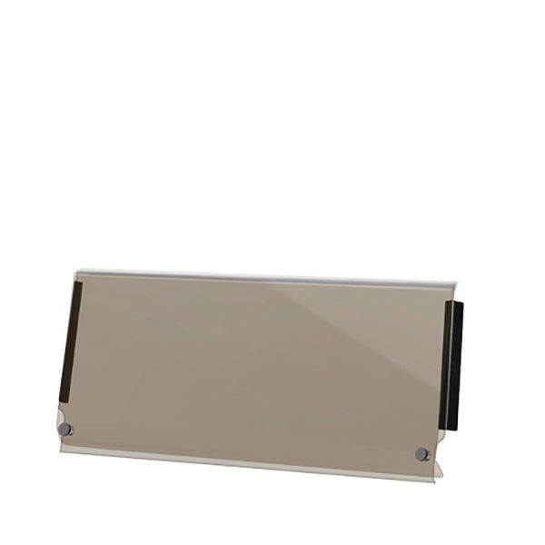 Redhawk DoubleTake acrylic windshield with magnetic catch on Titan body for E-Z-Go TXT 14+ golf cart, tinted and weather-resistant.