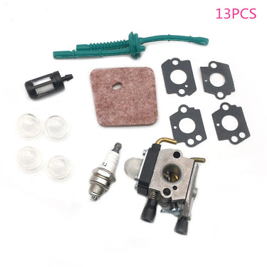 Stihl Grass Trimmer Carburetor Kit FS38 FS45 FS46 FS55 KM55 Rainier Parts Easy Install Durable Replacement For DIY - Rainier Parts