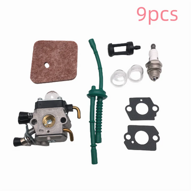 Carburetor Kit For Stihl FS45 FS46 FS55 FS80 Rainier Parts With Fuel Line Primer Bulb Spark Plug Fuel Filter - Rainier Parts