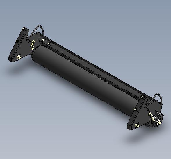 Aerway 10043124 assembly roller kit for lawn care, 60-inch length, durable metal construction, used for soil aeration and turf maintenance.