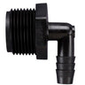 Close-up view of BATTERY WATERING TECHNOLOGIES 62066, showcasing its 3/8 barb and 3/4 NPT fittings for efficient battery watering.