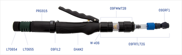 Battery Watering Technologies 09FBLUT3 connector for precise battery level monitoring and maintenance.