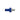 Blue male 3/8 inch connector from Battery Watering Technologies for efficient battery watering and fleet maintenance.