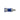 Battery Watering Technologies blue female connector, 3/8 inch, durable for battery maintenance and fluid connection.