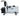 BATTERY WATERING TECHNOLOGIES NC5250P - 25 Gallon Watering Cart with Grey Connector designed for efficient battery watering in industrial settings.