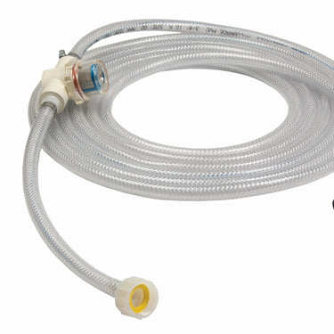 Battery Watering Technologies DFHOSE-ST hose with built-in strainer for direct fill and efficient battery maintenance.