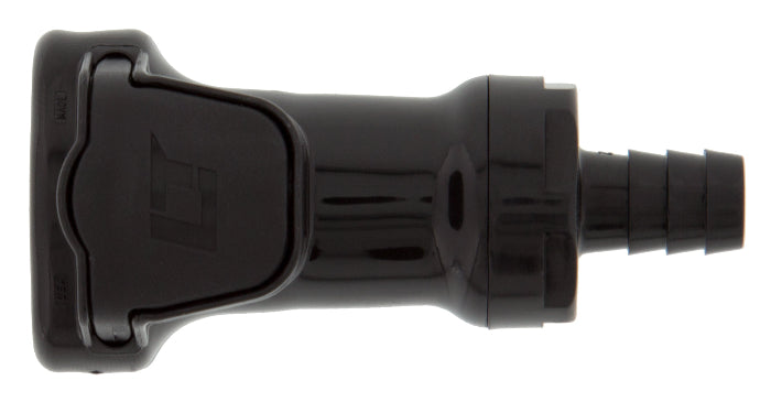 Battery Watering Technologies Flow-Rite battery watering jug connector for lead-acid battery maintenance and easy fluid refilling.