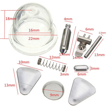 Grass Trimmer Carburetor Rebuild Kit ZAMA RB100 For DIYers STIHL HS45 FS55 FS38 BG45 Diaphragm Gasket Primer Rainier - Rainier Parts
