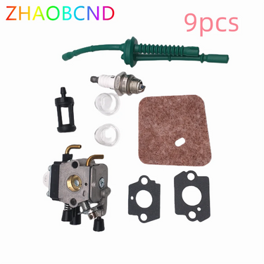 Carburetor Carb For STIHL FS38 FS45 FS46 FS55 FS74 FS75 FS76 FS80 FS85 Rainier Parts Durable Aluminum Easy Install - Rainier Parts