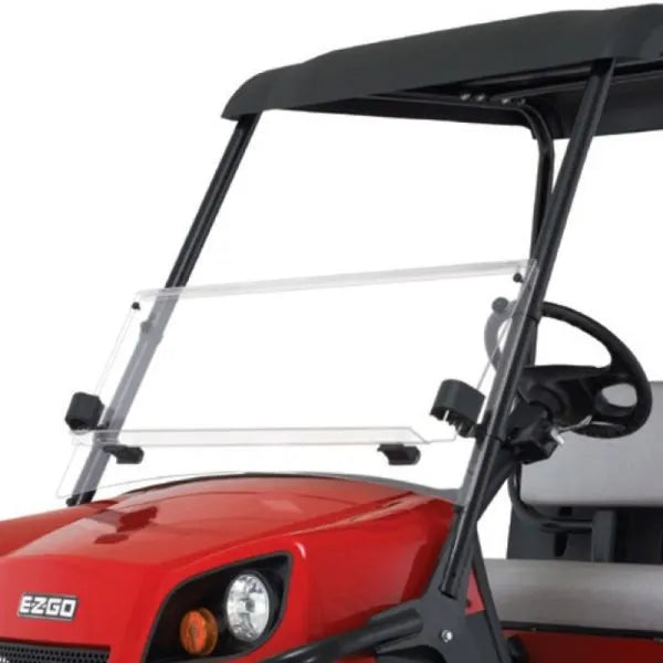 E-Z-GO OEM window assembly for golf carts, weather seal, durable replacement part with premium fit and operation.
