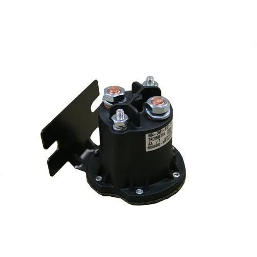 E-Z-GO OEM 36V heavy-duty solenoid assembly for golf carts, model 609428, showing the durable electrical component.