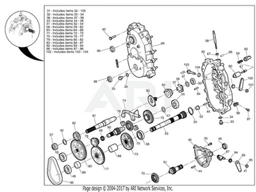 E-Z-GO OEM Ball Bearing 602860 For ST 4x4 Golf Carts Replacement Part Assembly Kit