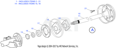 EZGO 601070 OEM Service Assembly Tapered Roller Bearing For Golf Carts - Quiet, Smooth Ride Part