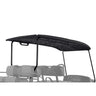 E-Z-GO 607305 black top kit for 6-passenger golf carts, weatherproof and OEM, includes two boxes with black top components.