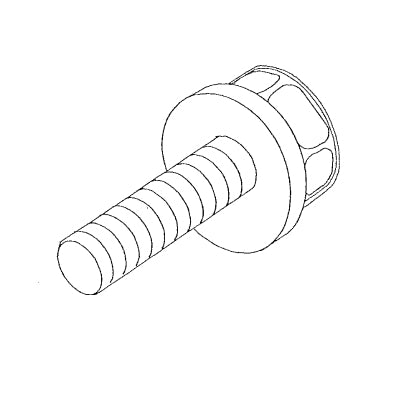 E-Z-GO OEM Flanged Bolt M6x1x23mm 26676G01 for Golf Carts