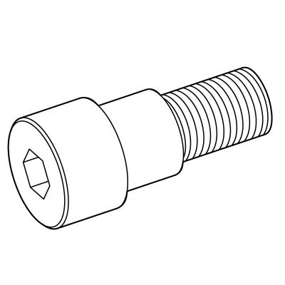 E-Z-GO OEM Hex Shoulder Socket Head Bolt M8-1.25x20 604536 Durable For Golf Carts