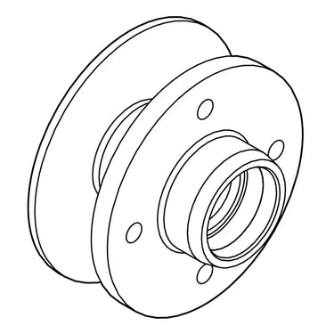 OEM EZGO Hub Disc Brake Rotor 74673G01 For Golf Carts